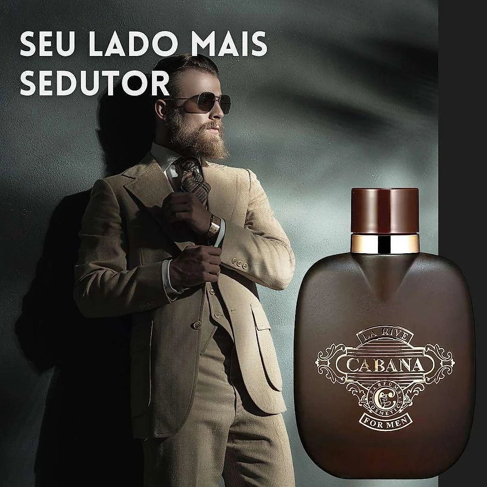 Perfume La Rive Cabana Masculino Eau de Toilette Amadeirado Aromático 90ML