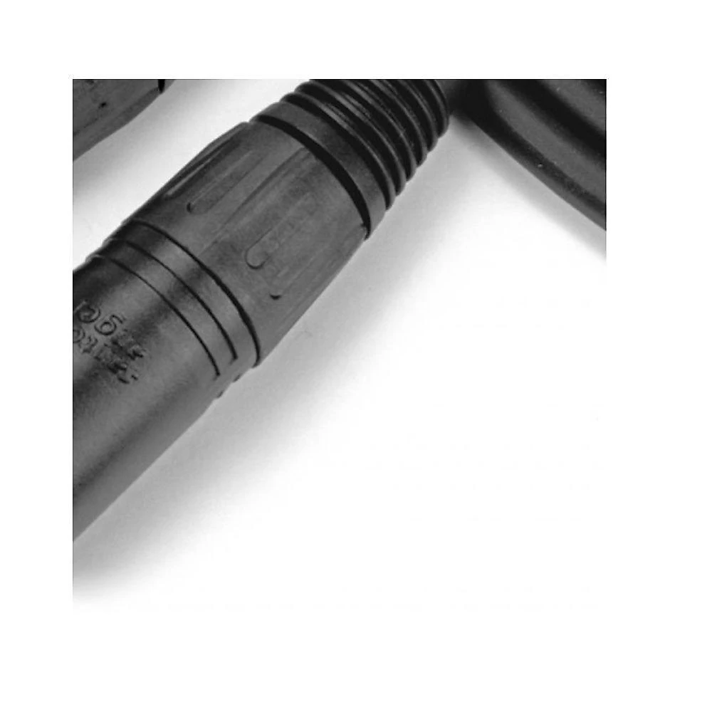 Cabo XLR Ninja SC-20 com Transmissão Clara sem Interferências Revestimento Resistente Preto Santo