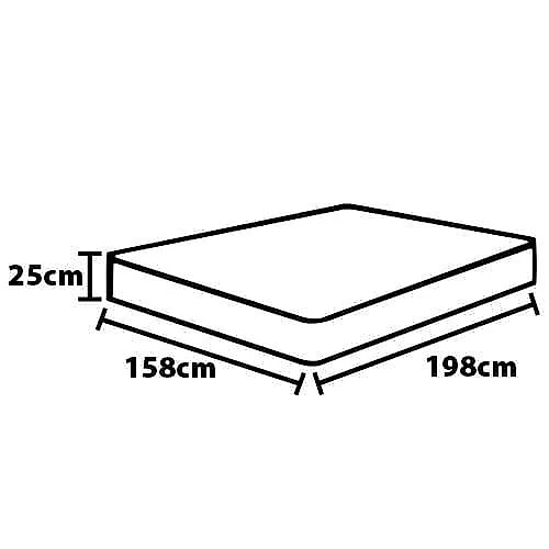 Colchão queen size umaflex new itália black com molas ensacadas, revestimento em jacquard e pillow top d26 25x158x198cm - preto