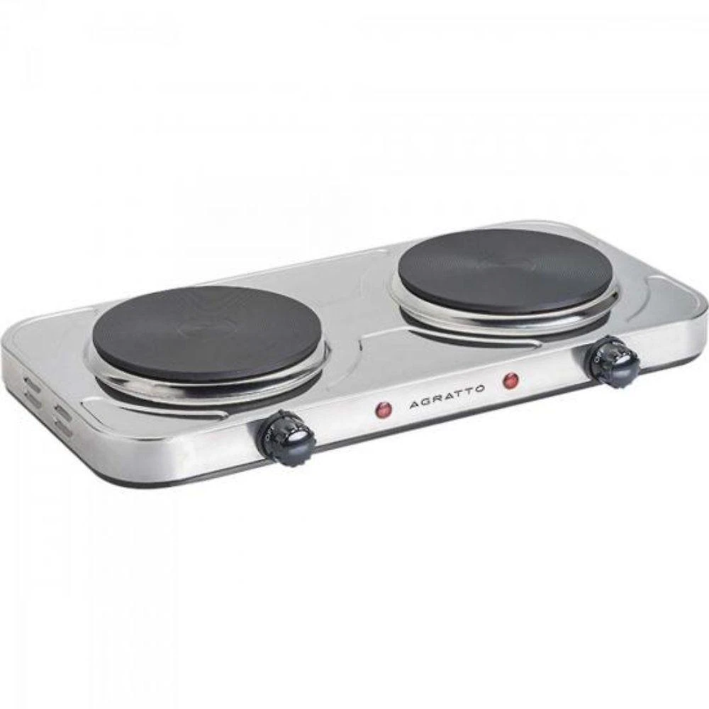 Fogão Elétrico De Mesa Agratto Fm01 Cinza 110V