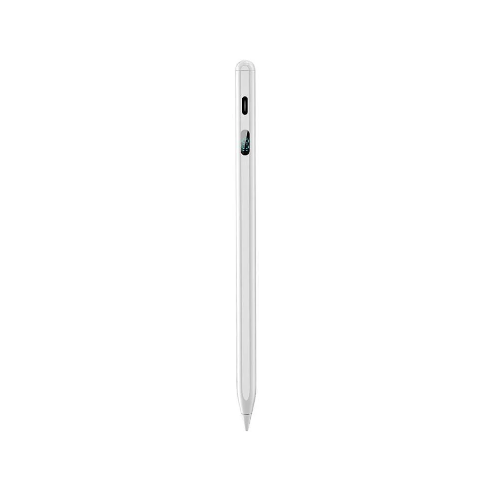 Caneta Touch Capacitiva Dual Shock - Palm Rejection com Visor Digital Tilt Bold Branco Gshield