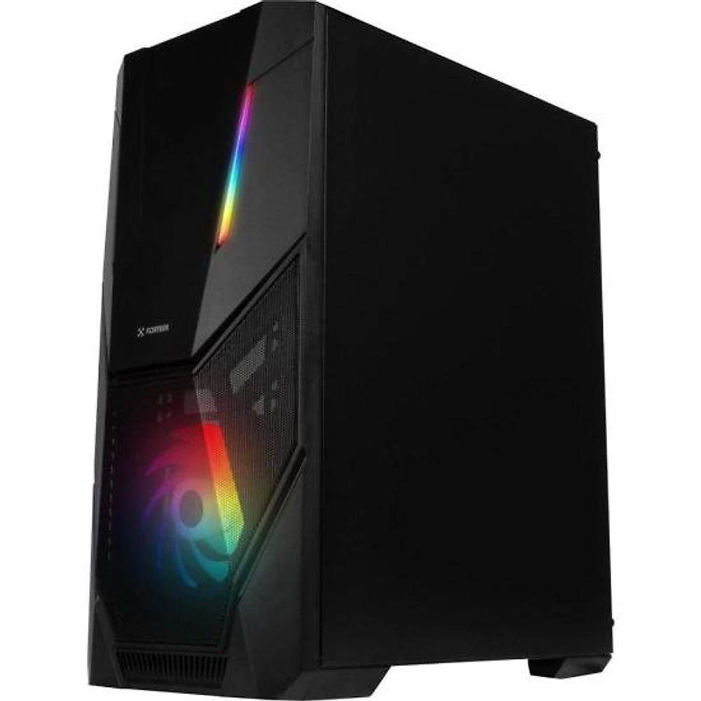 Gabinete Gamer Fortrek Mid Tower Black Hawk Rgb Preto [f002]
