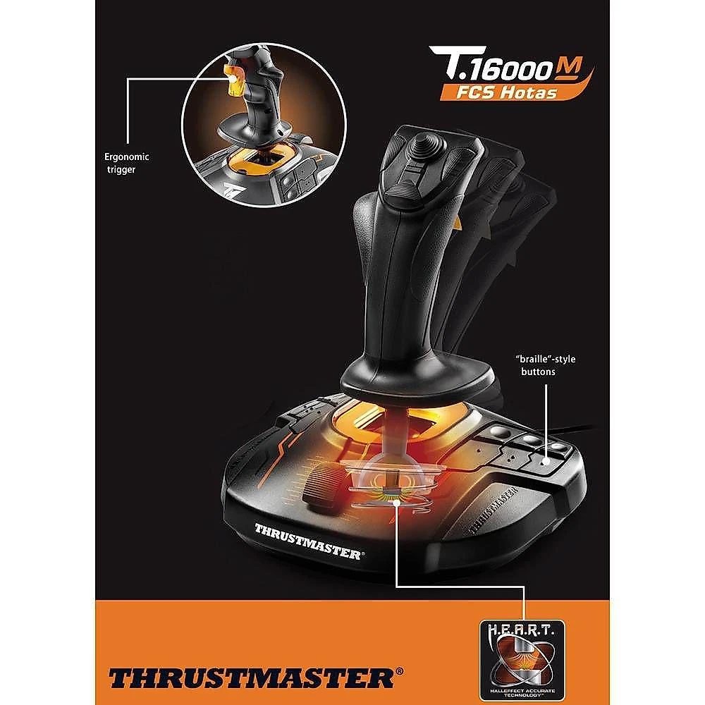 Joystick Thrustmaster T.16000m Fcs