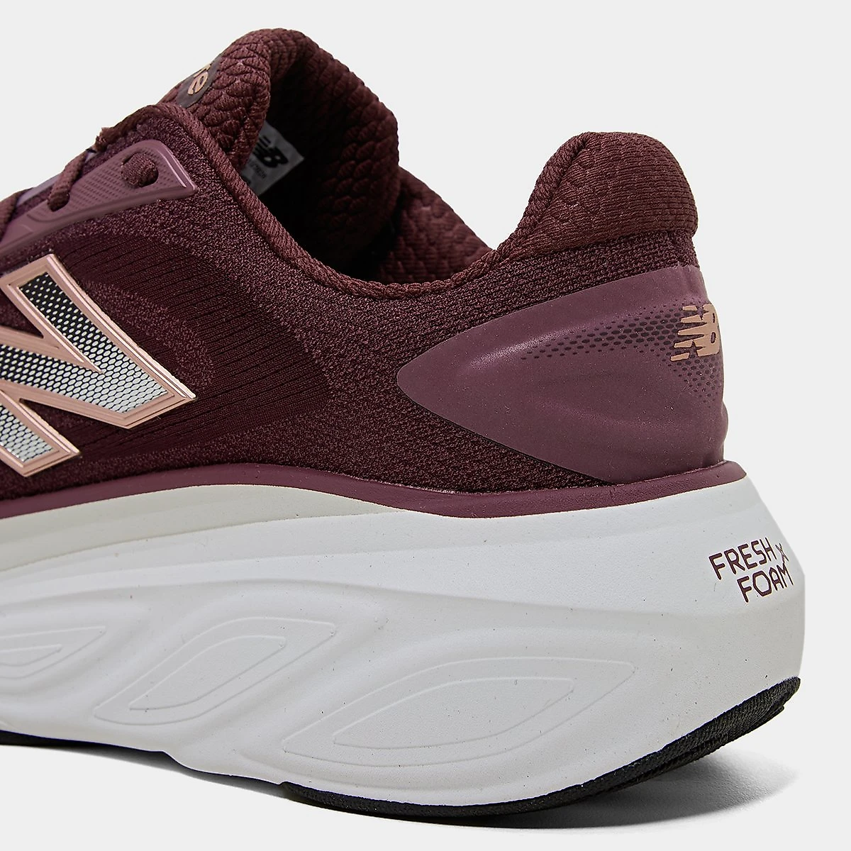 Tênis New Balance Fresh Foam x More V6 Feminino Marrom+Vermelho - 34