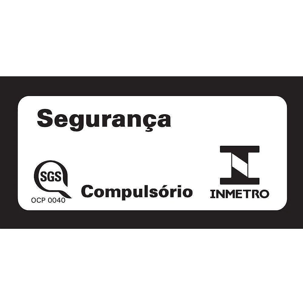 Coifa de parede terim vidro curvo parede inox 75cm 5 bocas com led 110v