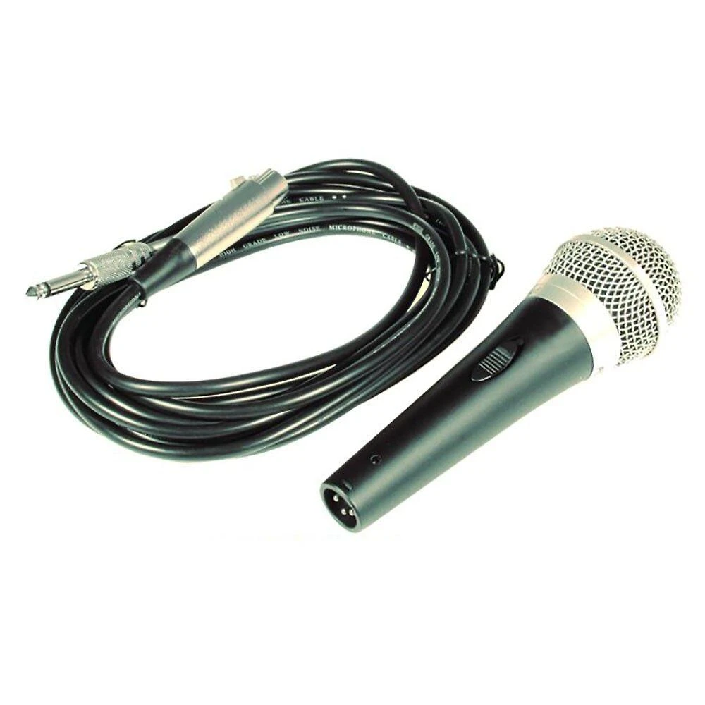 Microfone Profissional Ht-48a com Chave Anti Queda e Cabo 4,3m Csr