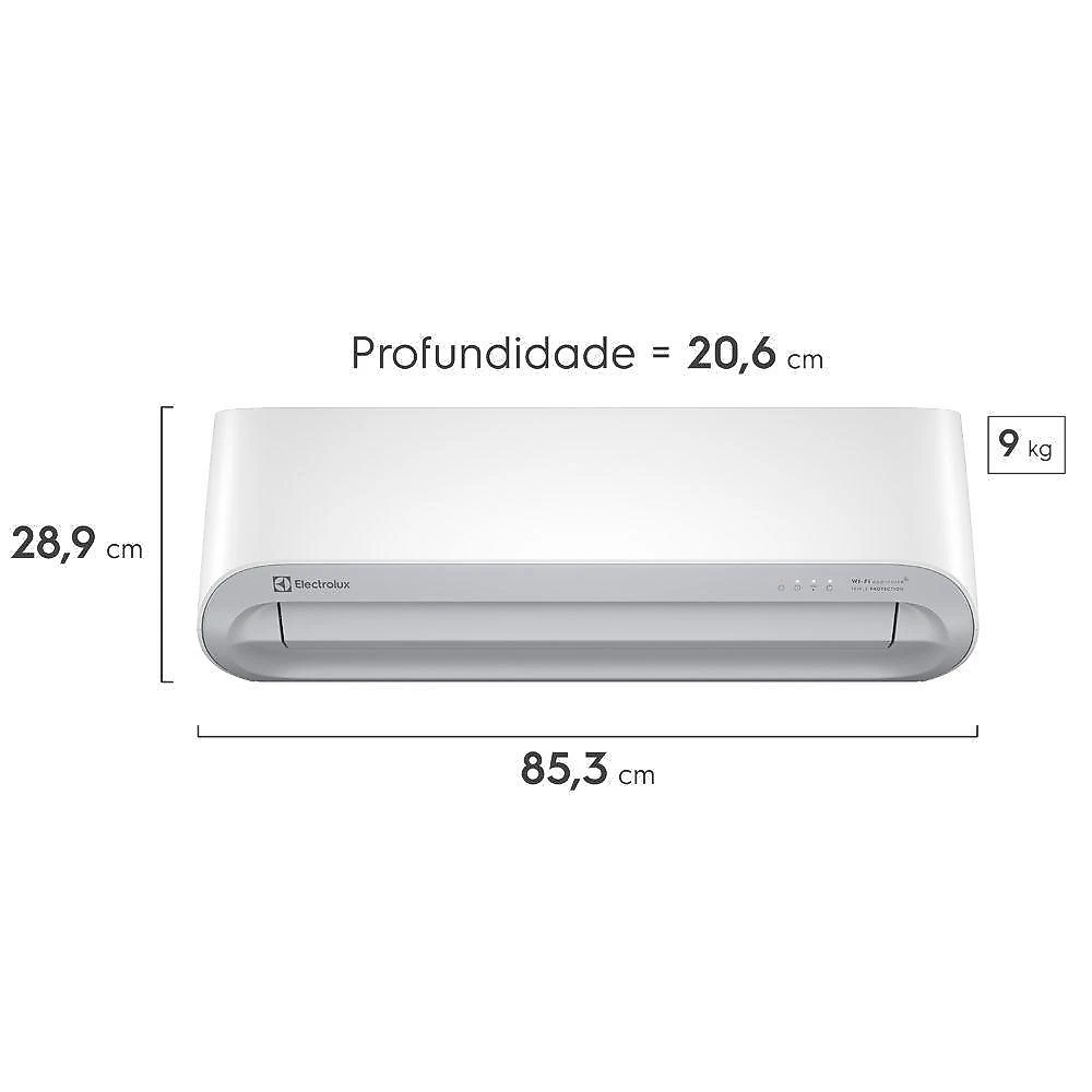 Ar condicionado split electrolux color adapt 12000 btus frio inverter 220v (yi12f-ye12f)