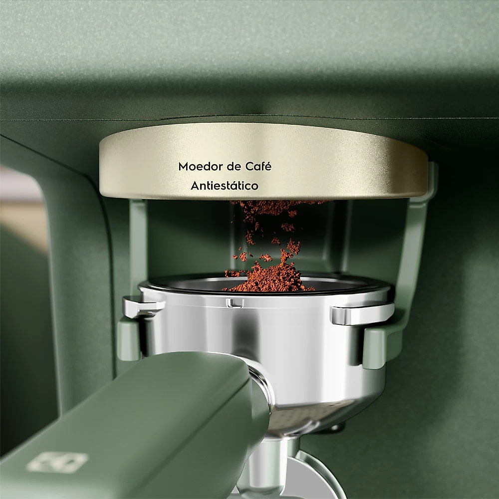 Cafeteira Espresso Electrolux Verde Moedor Integrado Linha 100 Anos Celebre Rituais - ECM95 110