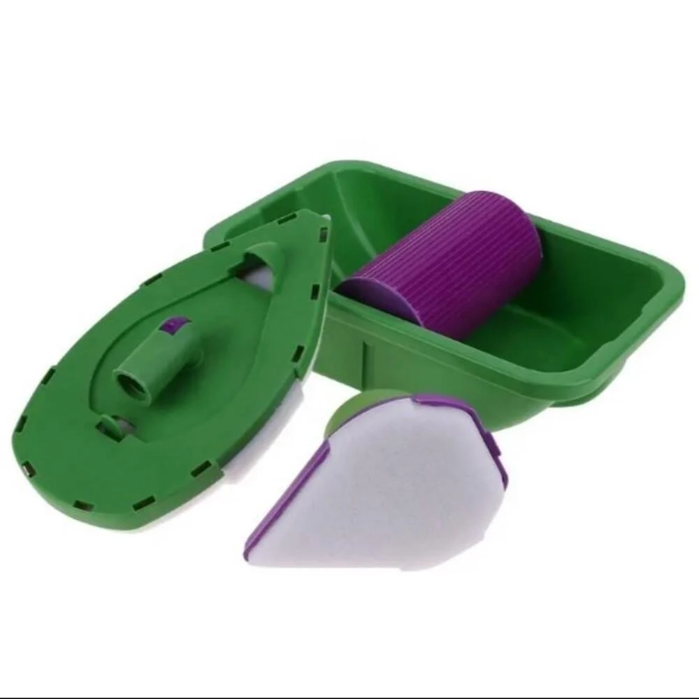 Kit de Rolo de Pintura Mágico Anti Respingo Automático Profissional Yeet