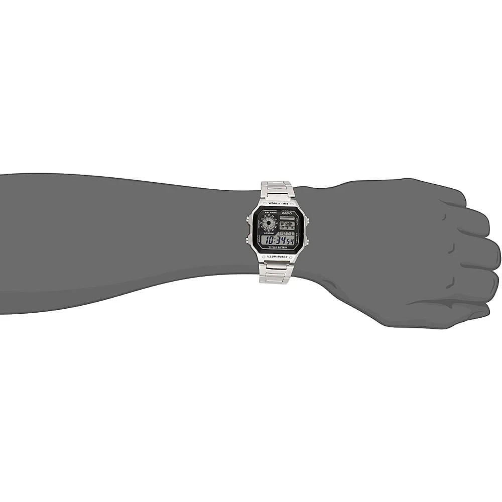 Miniatura Casio Relógio Masculino Digital Original AE1200WHD1AVCF