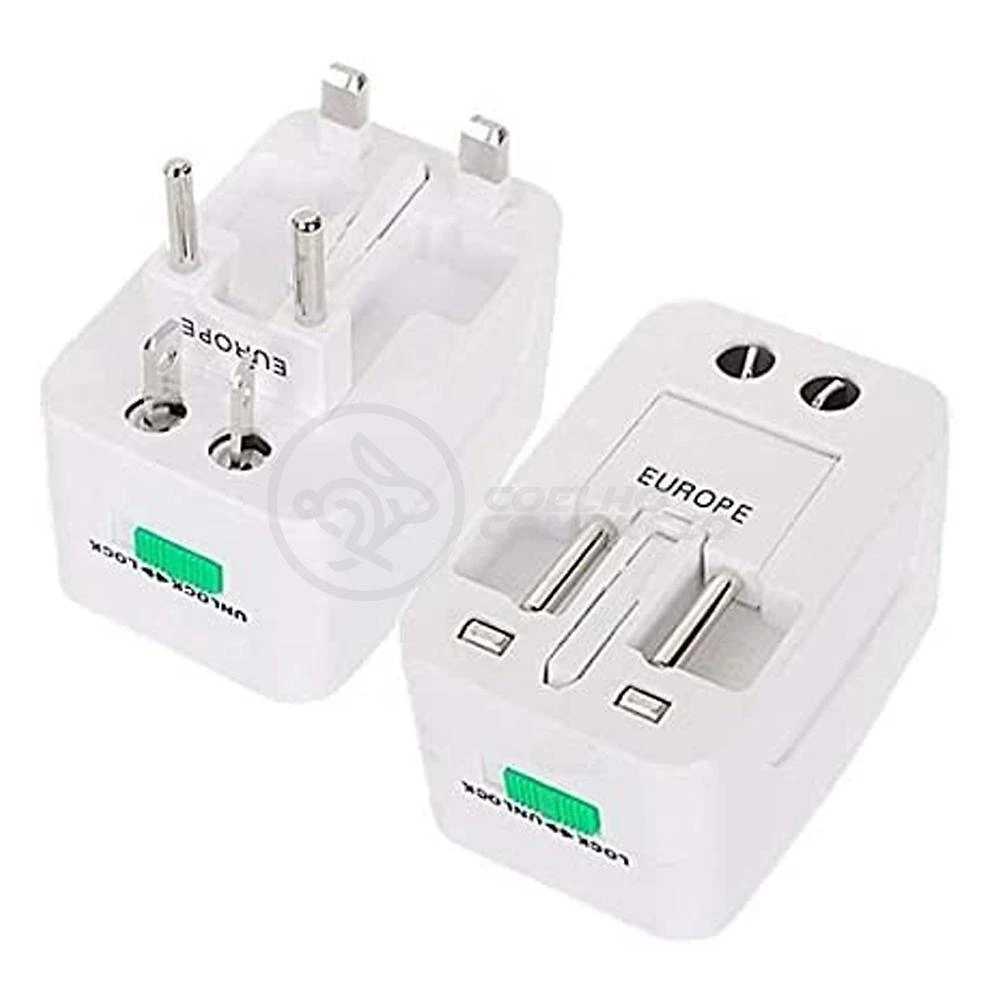 Adaptador Universal De Tomadas Para Viagem