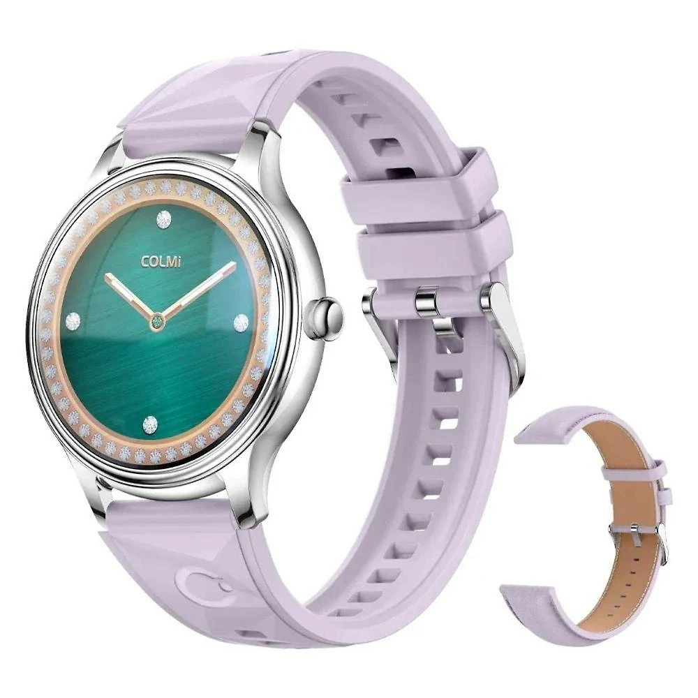 Relógio Smartwatch Corpo De 7,9 Mm, Tela Amoled De 1,32 Polegada Prateado