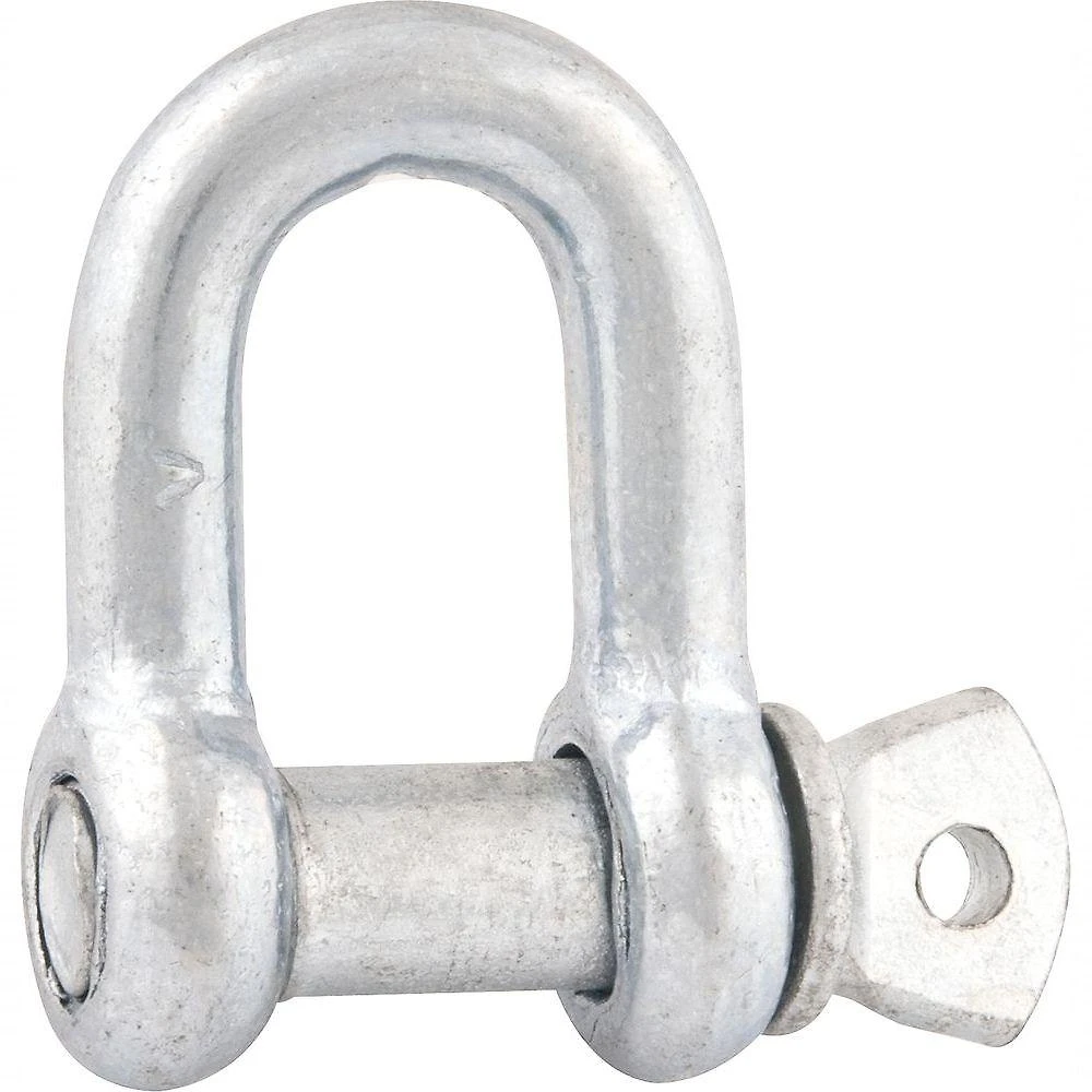 Manilha 7-8 Reta Leve Galvanizado para Cabo de Aco 1,50 T Prata Vonder 83CM
