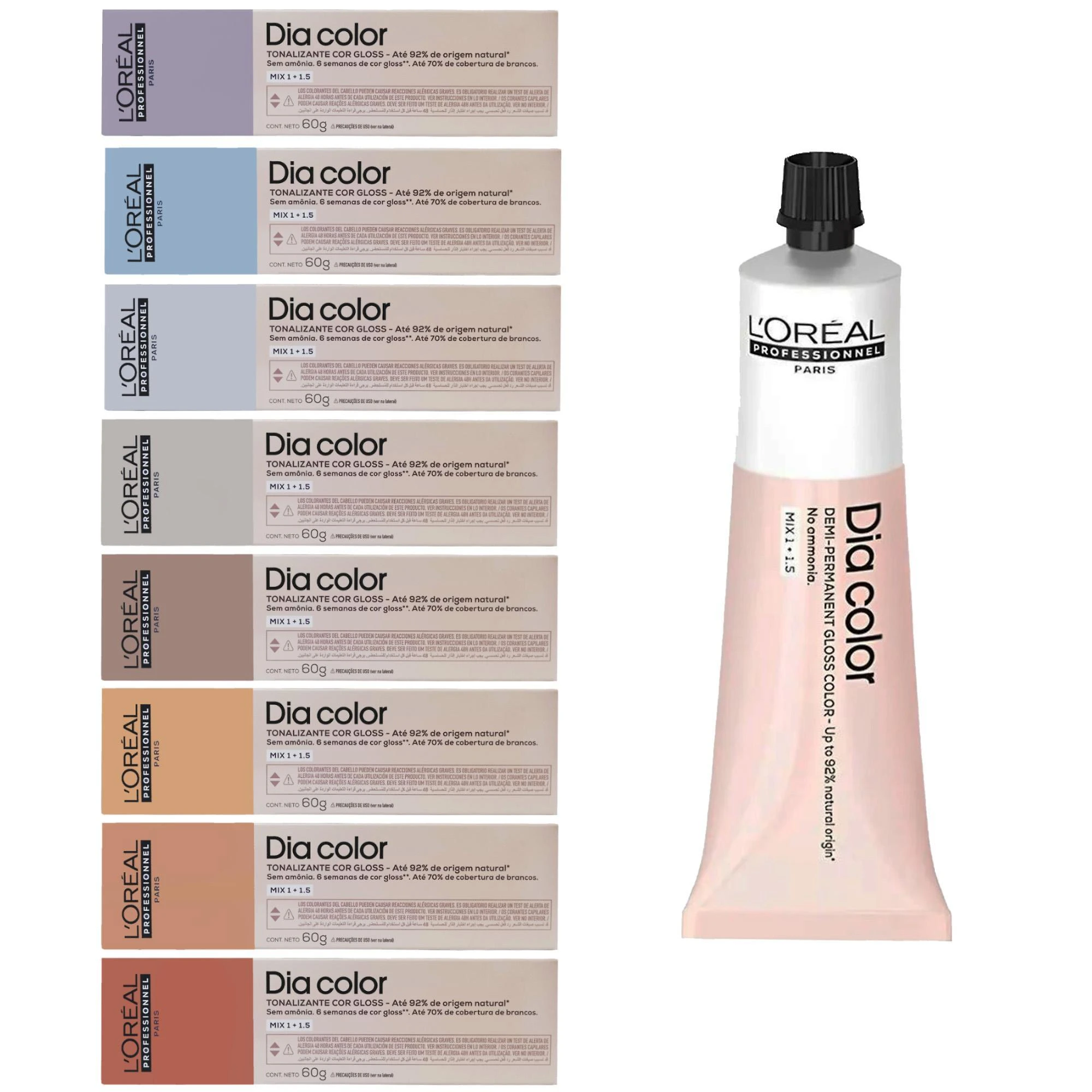 Miniatura Tonalizante Dia Color 9 Louro Muito Claro L'Oréal