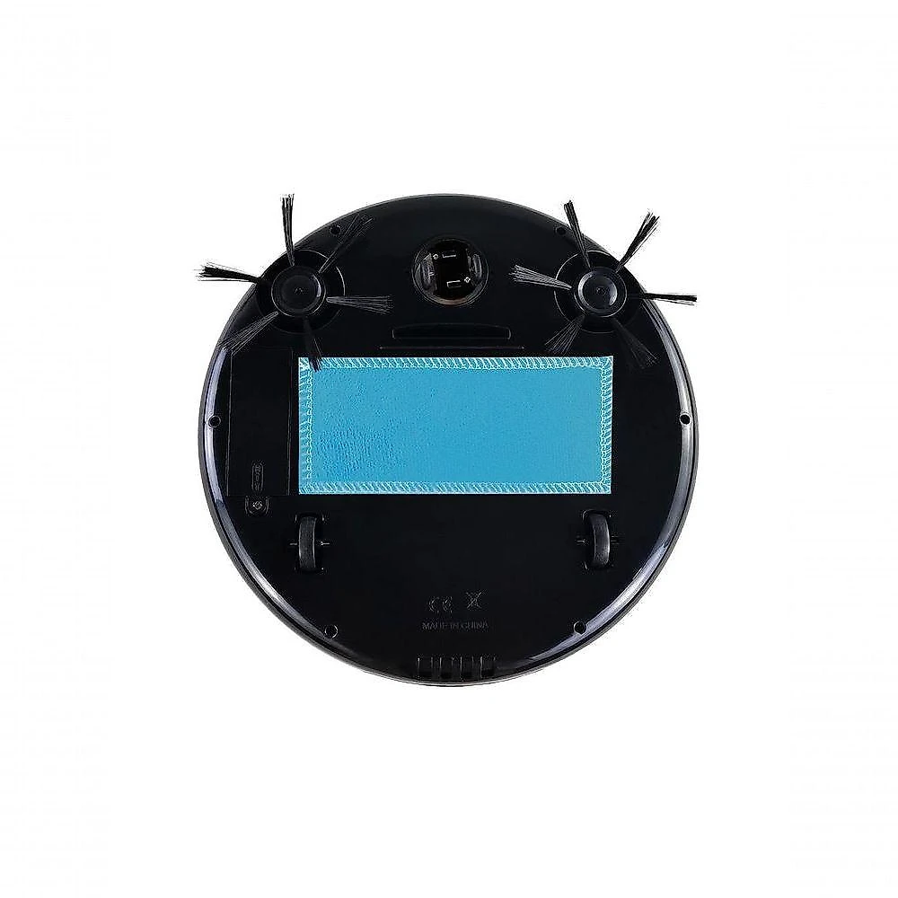 Aspirador de Pó Robô Praticci AAR01I-04 3W 90 Min com MOP e Escovas Giratórias USB Preto 110V