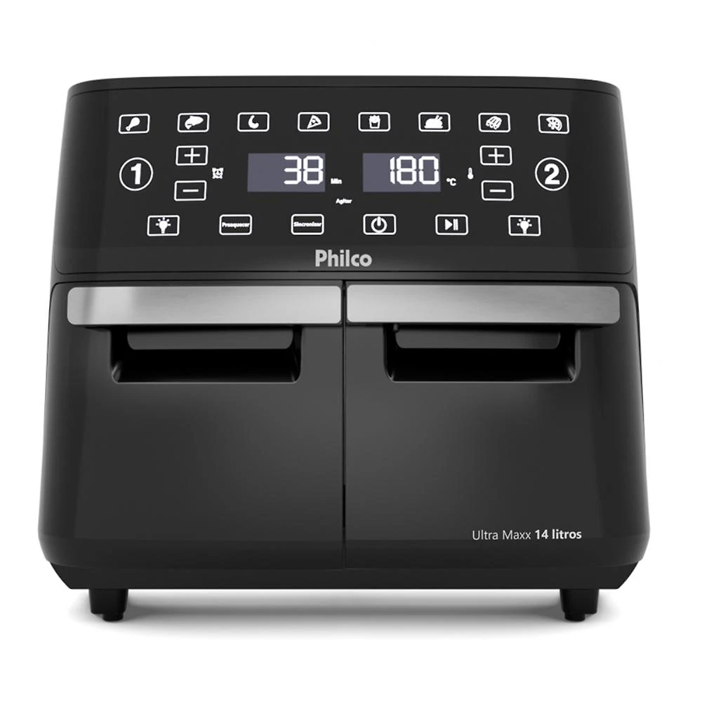 Air fryer philco 14l 4 em 1 painel digital paf14a 127v