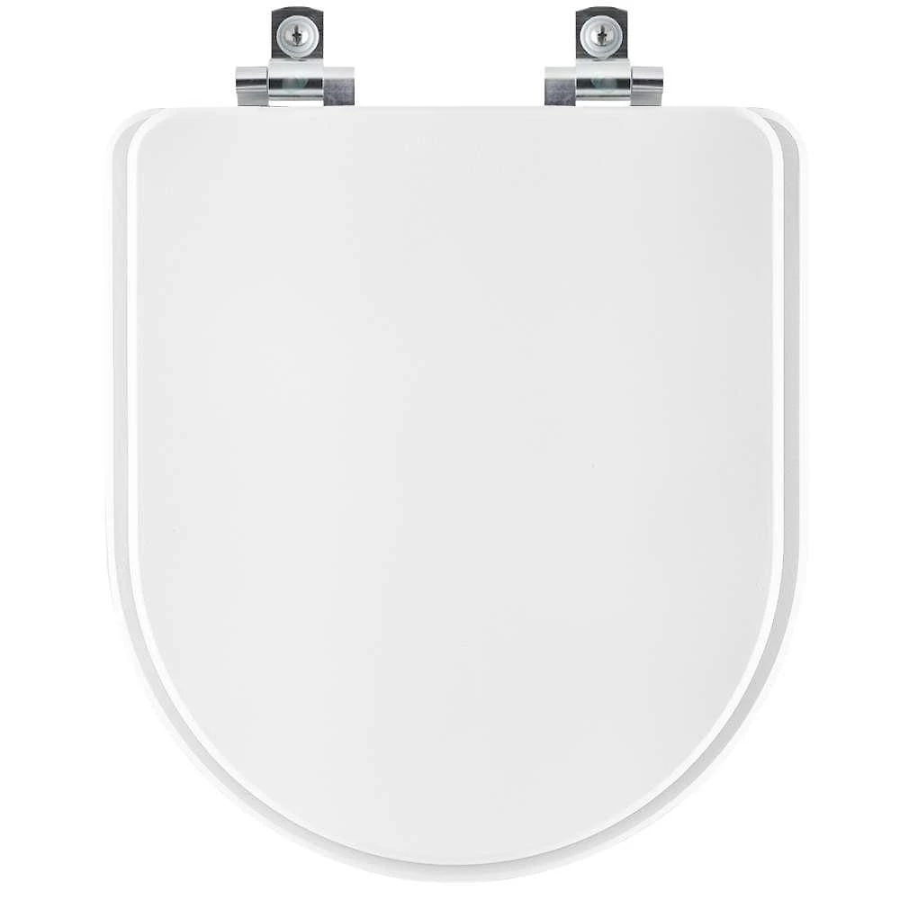 Assento Sanitário Com Fechamento Lento Pris Branco Para Vaso Kza3