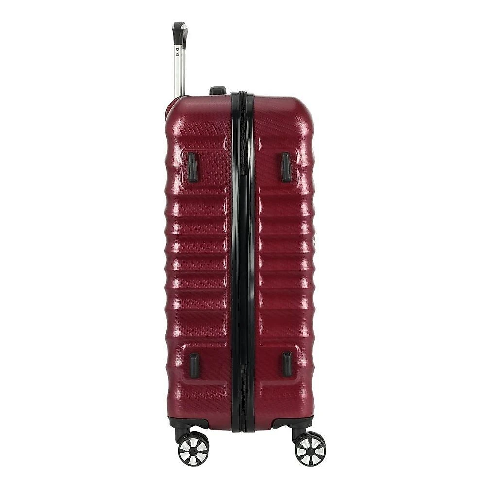 Mala de Viagem Grande 115L Policarbonato Expansiva Zíper Colorado Vinho Polo King