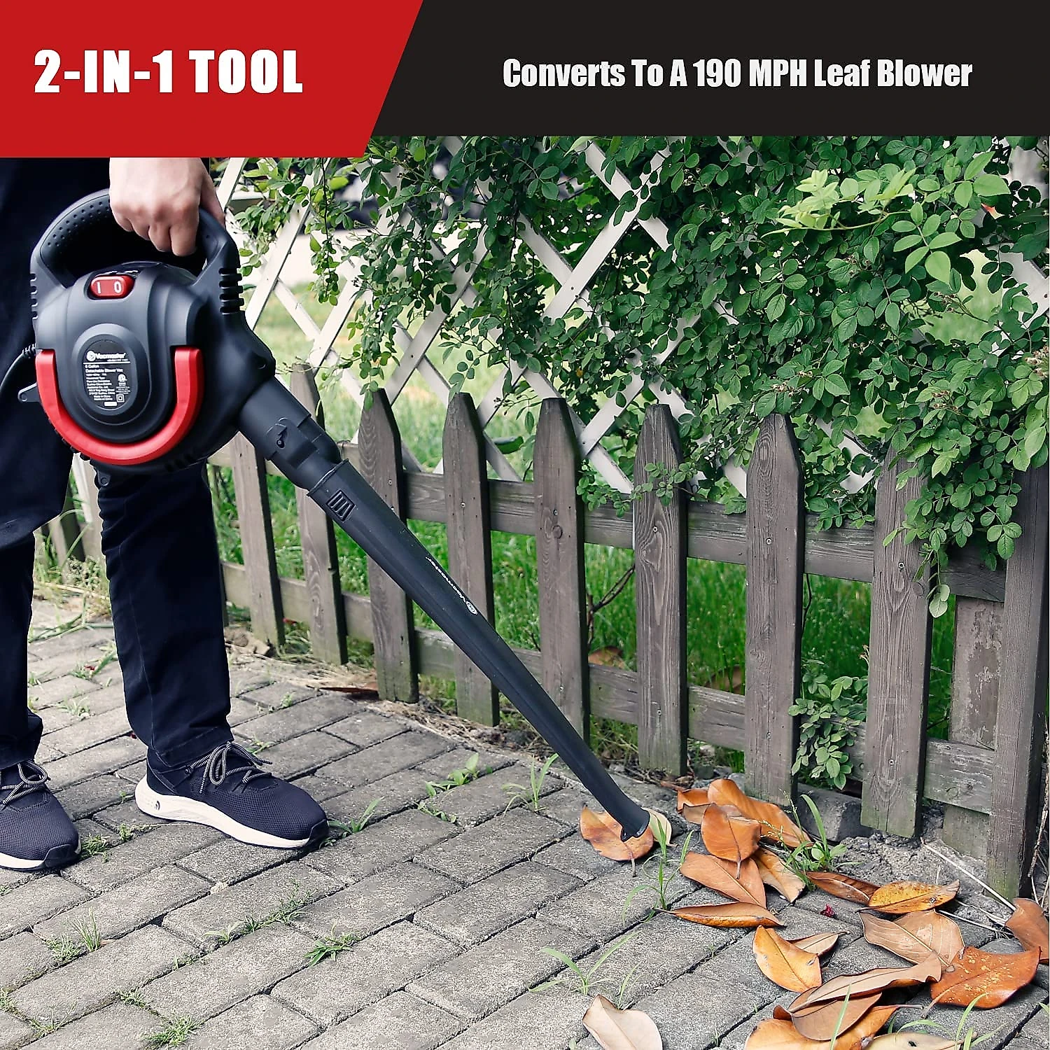 Vacmaster VBVB611PF Aspirador de Pó Seco e Úmido 22L 6 Pico H P com Extensores 110V Vermelho