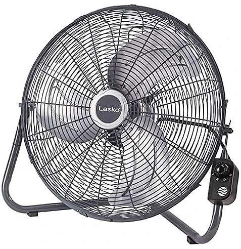 Ventilador de PisoParede Lasko H20610 50cm Alta Velocidade Cinza 110V