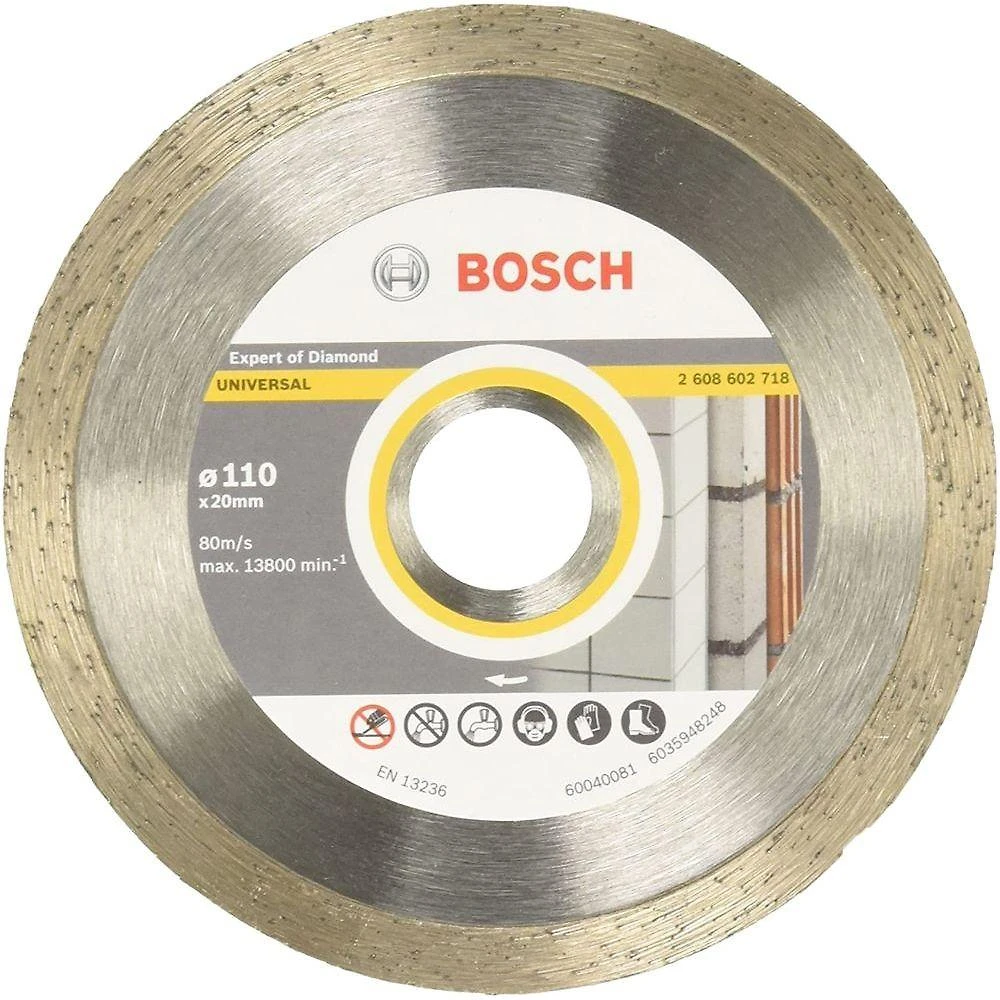 Disco Diamantado 2.608.602.718 para Cerâmica e Ladrilhos Seco-Úmido Bosch 110CM