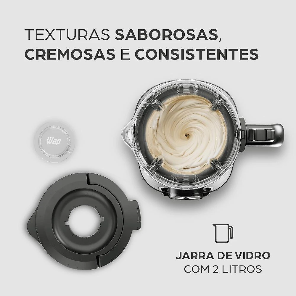 Liquidificador Com Copo De Vidro Wap WB2000 110V