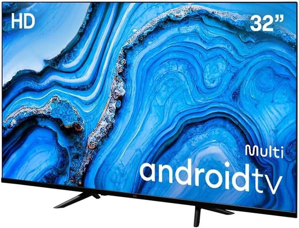 Miniatura Smart Tv Led 32 Hd Multilaser Android 11 Bluetooth Tl062M