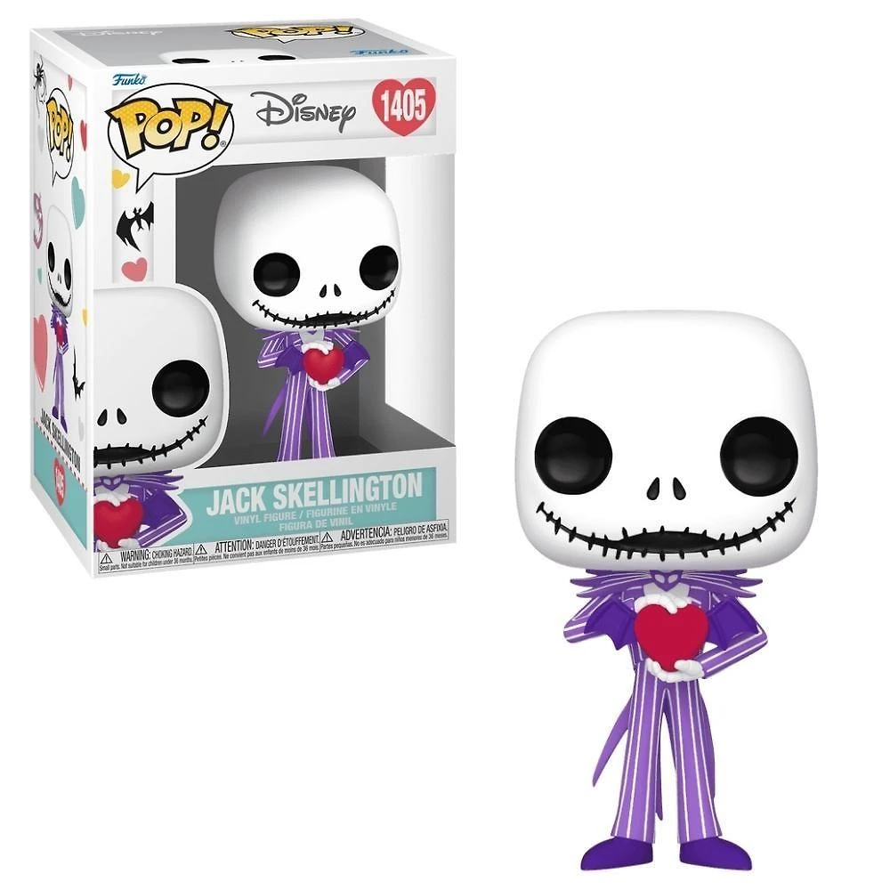Boneco Funko Pop! Disney O Estranho Mundo De Jack C Coração
