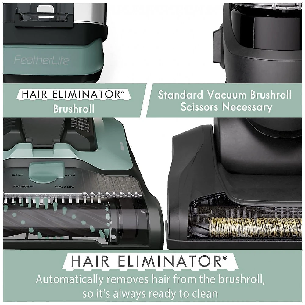 Aspirador de Pó 3 em 1 com 4 Ajustes de Altura e Escova para Pelos de Pet, 110V Kenmore DU1275, Verde Claro
