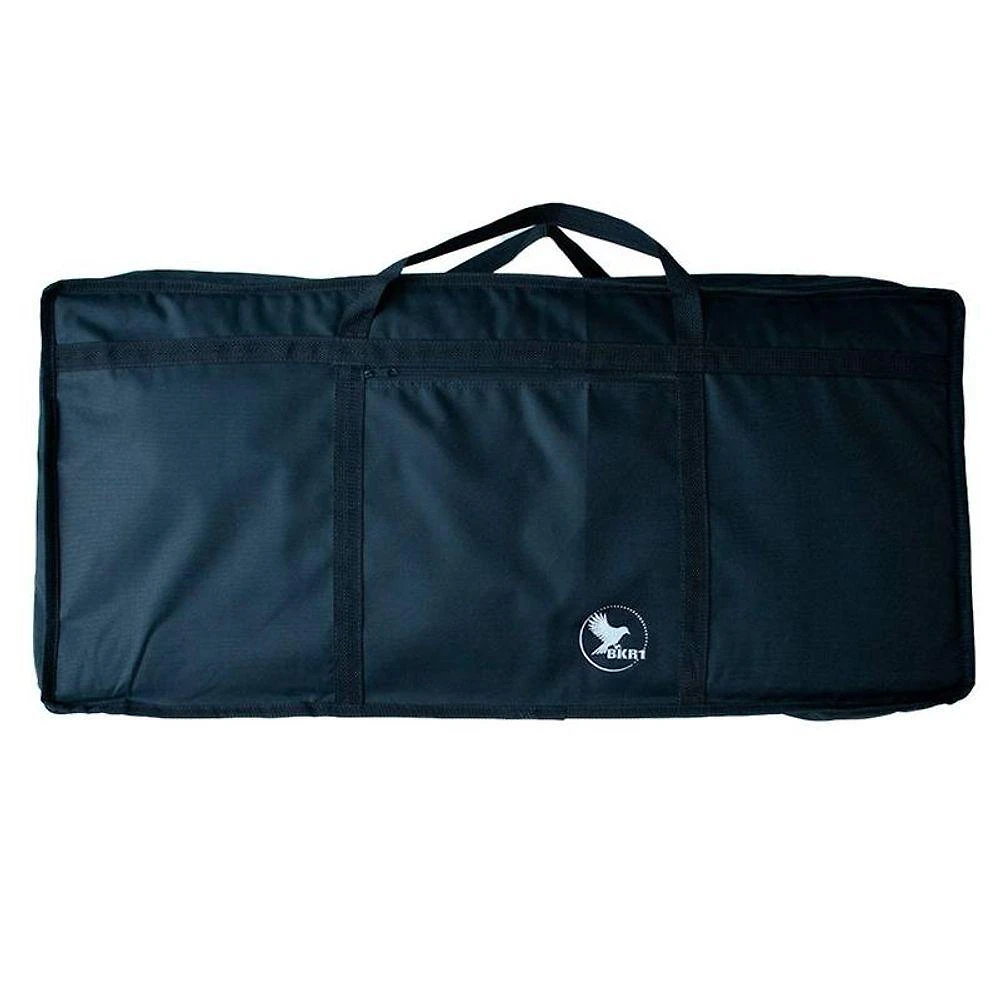 Capa para Teclado Musical 5-8 Luxo Nylon 600 com Alças de Mão e Costas Preto