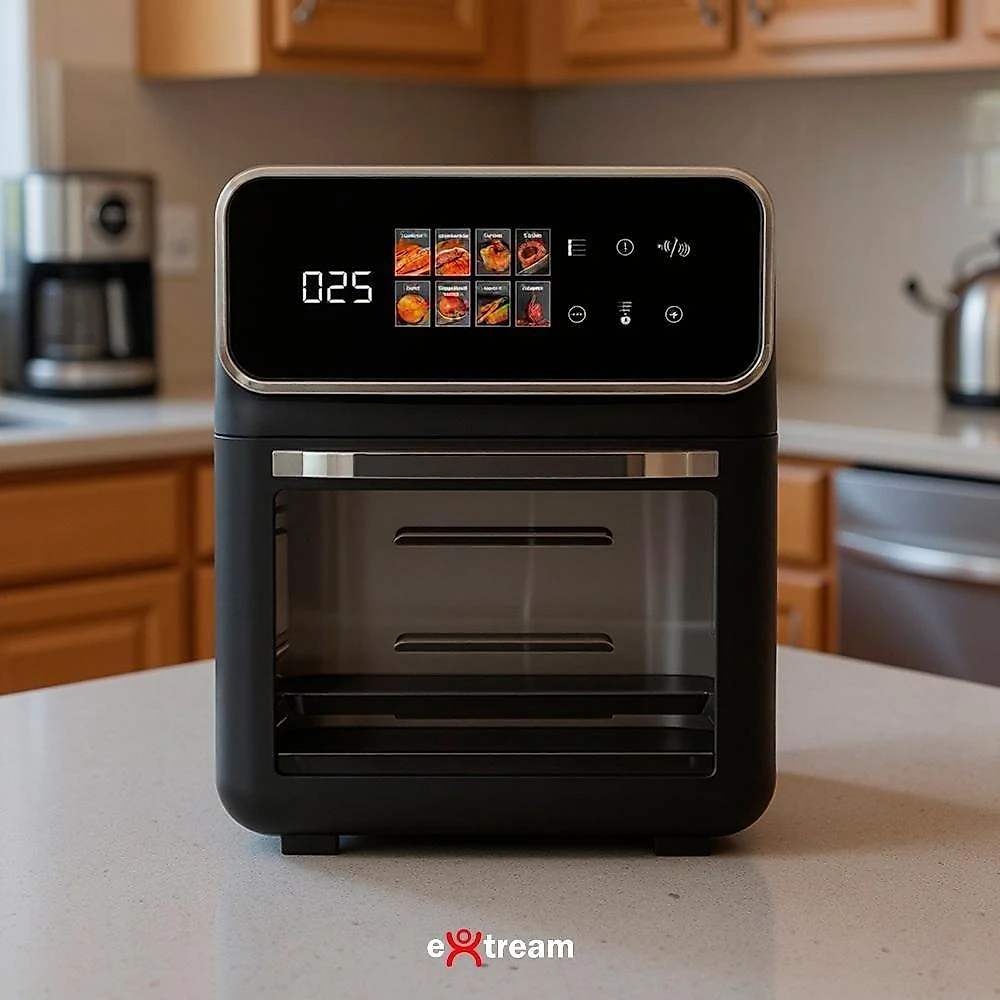 Forno Elétrico Air Fryer sem Óleo Extream AFEX05LJ100 10L 1400W Digital Prata 110V