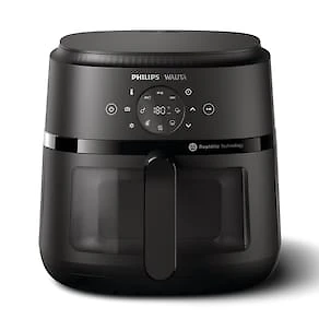 Fritadeira Elétrica Airfryer Philips Walita Série 2000 XL Digital NA230/00 1700W Preta