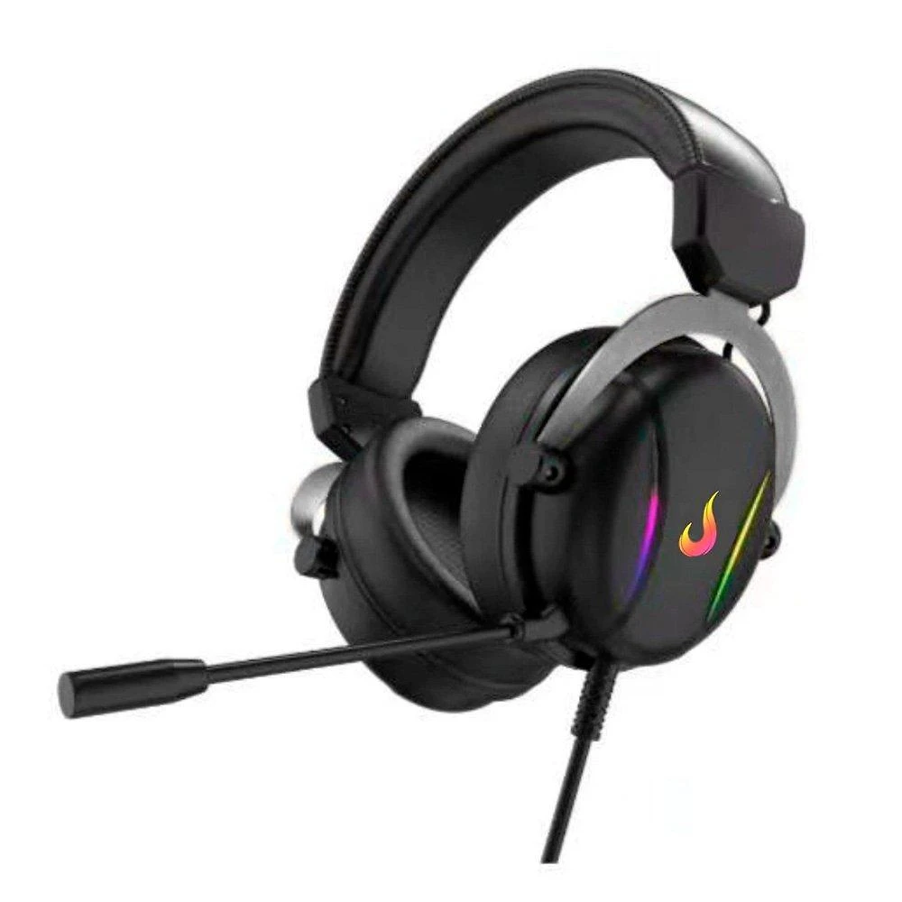 Headset Gamer Rise Mode Nova 02, Drivers 53mm, P3 3.5mm, Preto - RM-HS-NV-02-FB