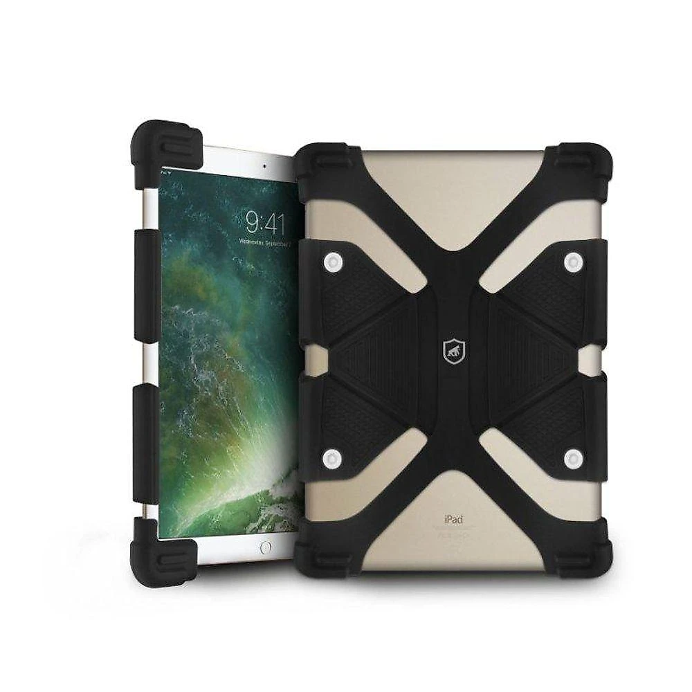 Kit Capa Skull Armor Universal E Caneta Dinamic Para Tablet De 8.9 A 12 Polegadas - Gshield