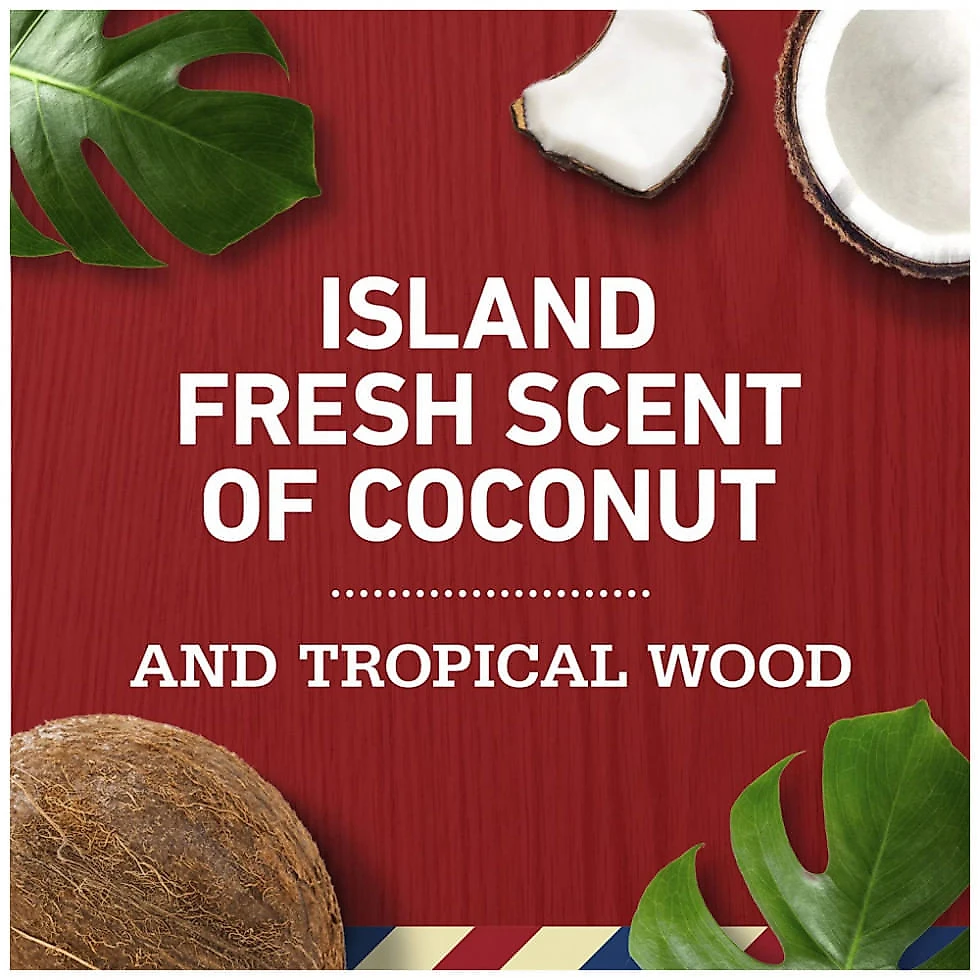 Old Spice Fiji 2 em 1 Shampoo e Condicionador para Homens Twin Pack Coco 44 Fl Oz Shampoo e Condicionador Twin Pack