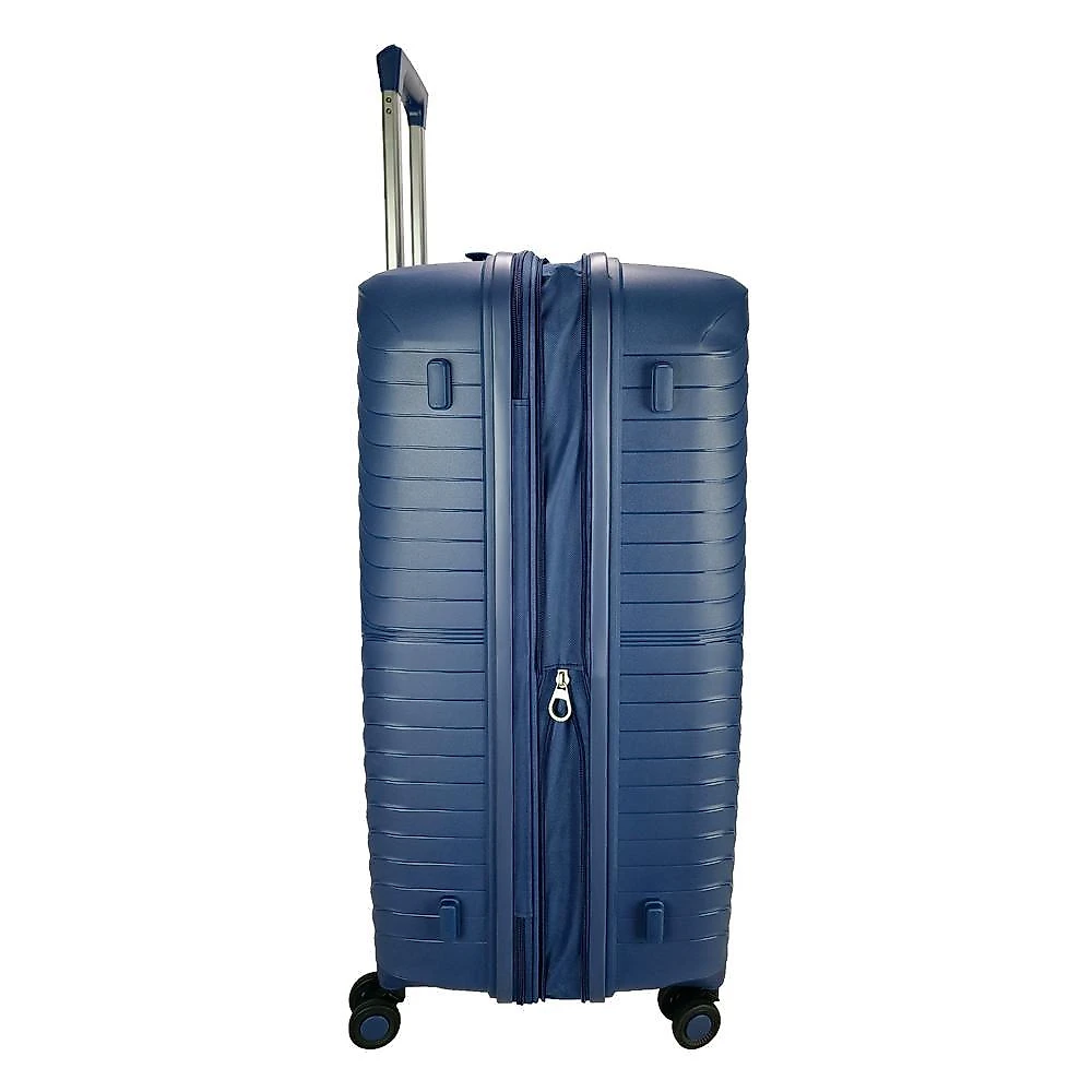 Mala grande lansay azul expansível linha orium rodas 360 tsa