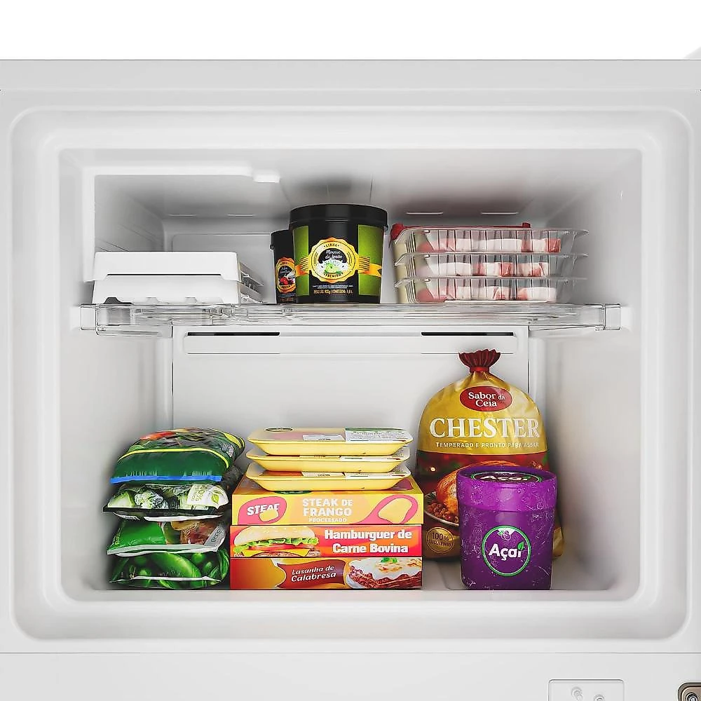 Geladeira consul crm53mb duplex inverter 455l frost free branca 110