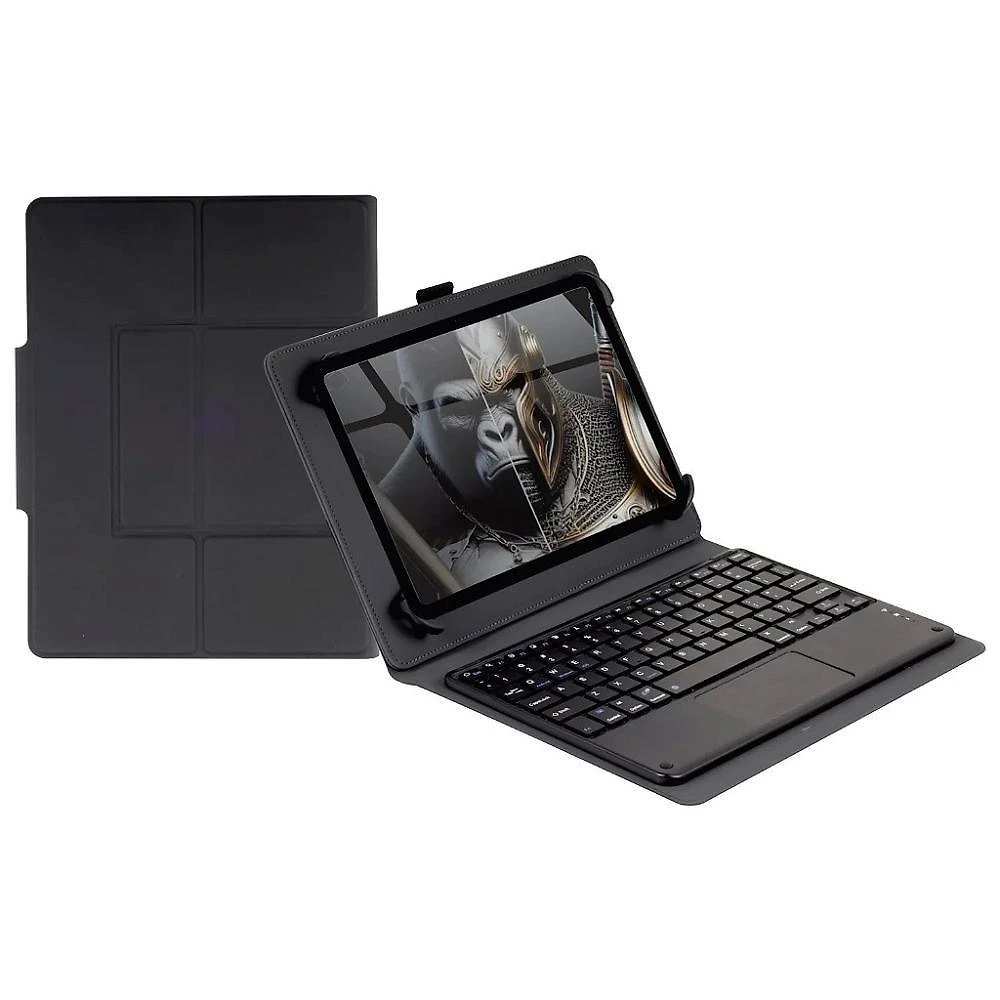 Capa com Teclado para Samsung Galaxy Tab A9 Plus Hybrid com Touchpad Cinza Gshield