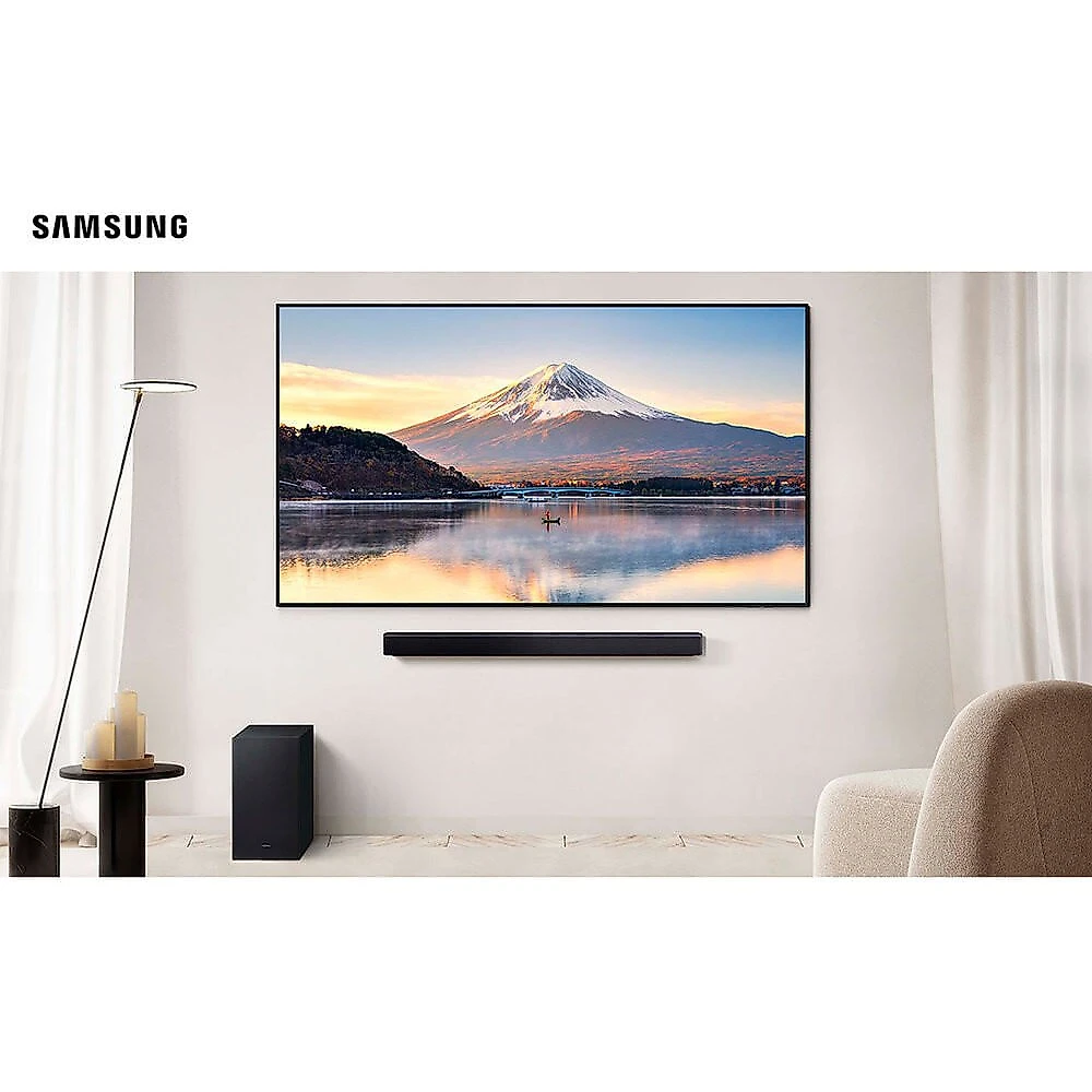 Soundbar HW-B450F B Series 2025 2.1 canais Subwoofer Samsung Preto