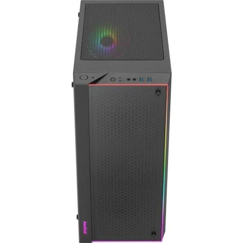 Gabinete Gamer Skribble ATX Vidro Temperado com RGB Preto Aerocool webcontinental-4711099472888