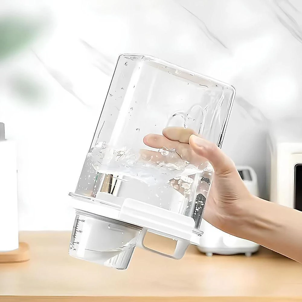 Pote Hermético Dispenser Premium 2L com Tampa Trava e Copo Medidor