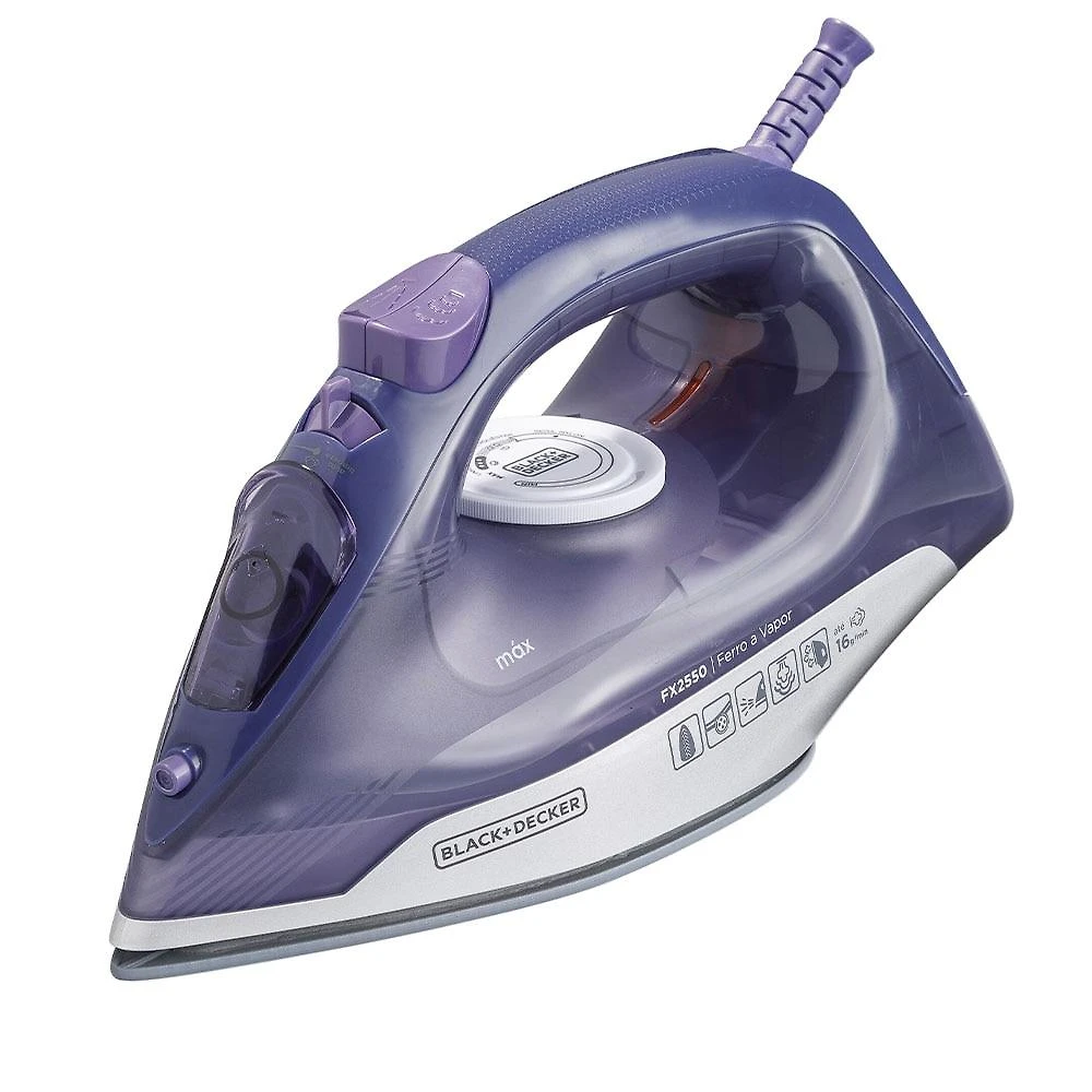 Ferro de Passar a Vapor Black+Decker FX2550 - 220 Volts