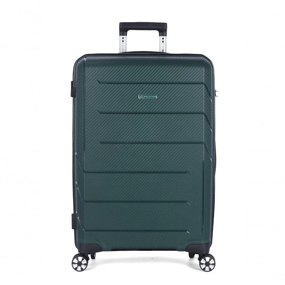 Mala de Viagem Pequena de Bordo Polipropileno Expansível Provença MF10470PK-20 Verde Polo King