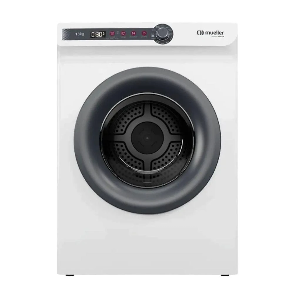 Secadora de Roupa Piso Mueller 13KG com Sensor de Umidade MSP13F Branco 220V