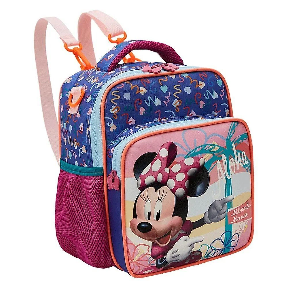 Kit Mochila Rodinha Lancheira Estojo Triplo Minnie 13220 Xeryus