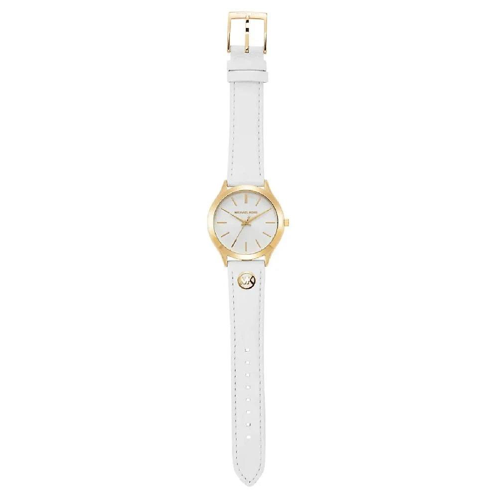 Relógio Michael Kors Slim Runway MK7544/0BN Branco