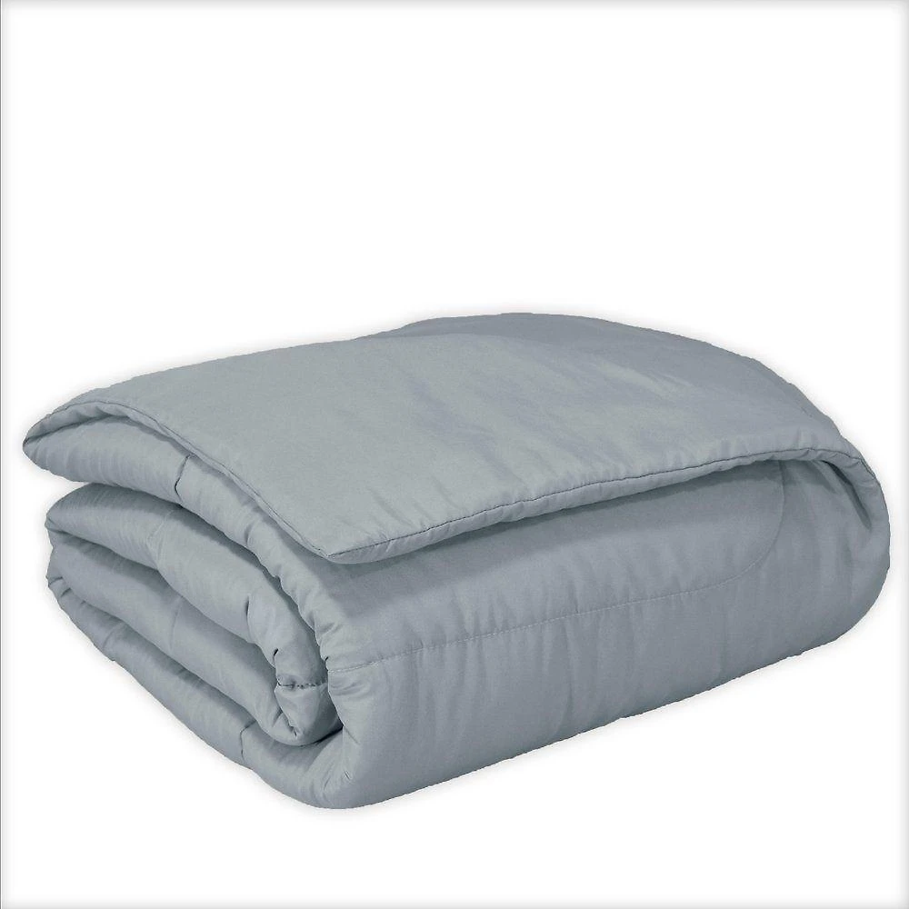 Edredom Charme Micropercal King 200 Fios 100% Poliéster Cinza Enxovais Aquarela