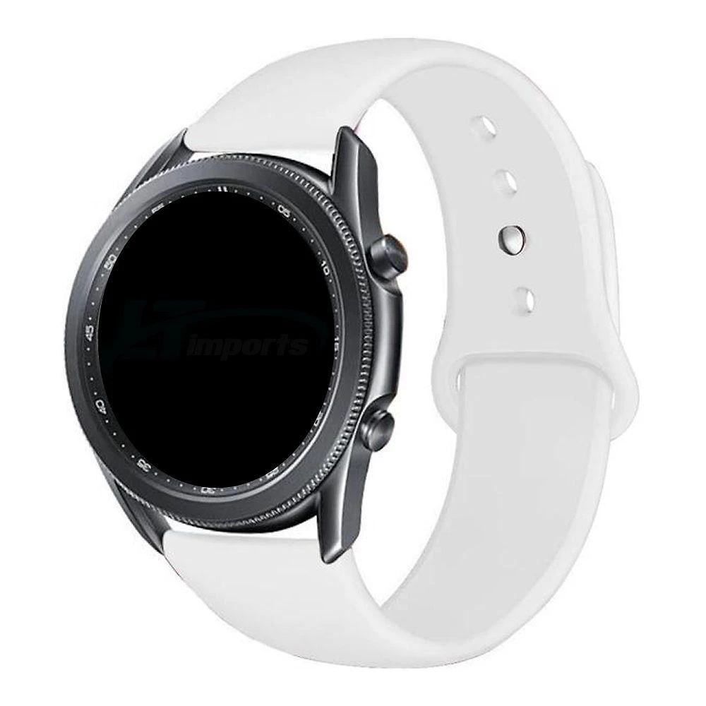 Pulseira Sport 22mm Compatível Com Samsung Galaxy Watch 3 45mm - Galaxy Watch 46mm - Galaxy Watch Lte 46mm - Gear S3 Fro