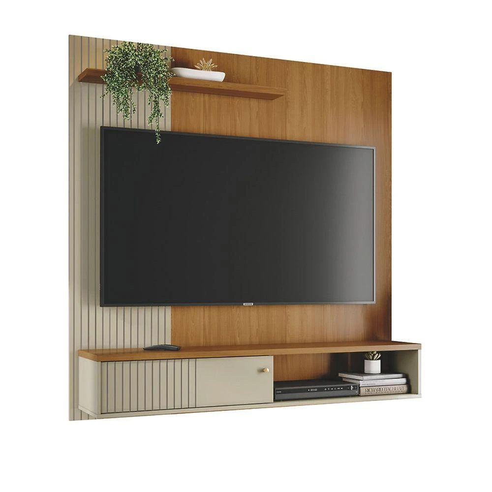 Conjunto Sala Nexus Retangular MDP Cumaru Opala Bancada