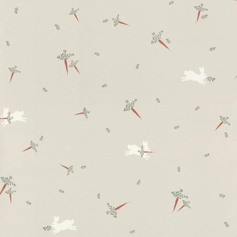 Papel De Parede Bambino Xviii Cenouras 249248 Rolo 10m X 0,53m